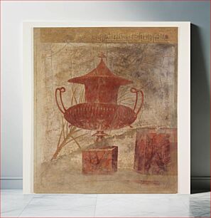 Πίνακας, Wall painting fragment from the peristyle of the Villa of P. Fannius Synistor at Boscoreale, Roman