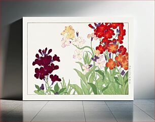 Πίνακας, Wallflower, Japanese woodblock art