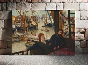 Πίνακας, Wapping (1860–1864) by James McNeill Whistler