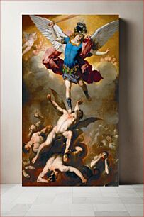 Πίνακας, War in Heaven by Luca Giordano
