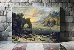 Πίνακας, Water (1660–1670) by Jan van Kessel