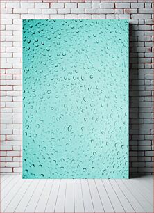 Πίνακας, Water Droplets on Glass Σταγονίδια νερού σε γυαλί