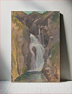 Πίνακας, Waterfall by Ferdinand Katona