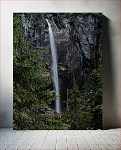 Πίνακας, Waterfall in the Forest Καταρράκτης στο Δάσος