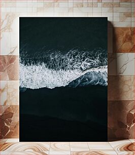 Πίνακας, Waves Crashing on the Shore Κύματα που σκάνε στην ακτή