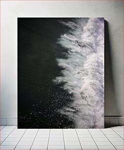 Πίνακας, Waves Splashing in the Ocean Κύματα που πιτσιλίζουν στον ωκεανό
