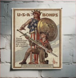 Πίνακας, Weapons for liberty. U.S.A. bonds