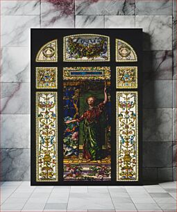 Πίνακας, Welcome: Stained Glass Window from the Mrs. George T. Bliss House, New York by John La Farge