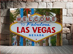 Πίνακας, Welcome to Fabulous Las Vegas Sign Καλώς ήρθατε στο Fabulous Las Vegas Sign