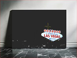 Πίνακας, Welcome to Fabulous Las Vegas Sign Καλώς ήρθατε στο Fabulous Las Vegas Sign