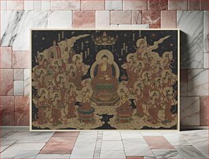 Πίνακας, Welcoming Descent of Amida and Twenty Five Bodhisattvas during16th century