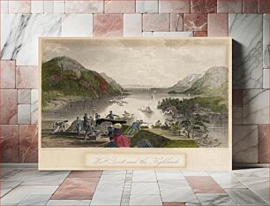Πίνακας, West Point and the Highlands, Samuel Valentine Hunt
