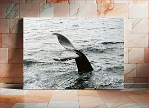 Πίνακας, Whale Tail in the Ocean Ουρά Φάλαινας στον Ωκεανό