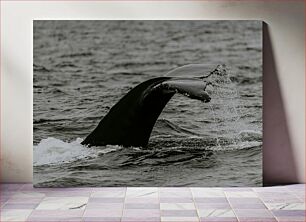 Πίνακας, Whale Tail in the Ocean Ουρά φάλαινας στον ωκεανό