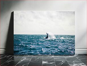 Πίνακας, Whale Tail in the Ocean Ουρά Φάλαινας στον Ωκεανό