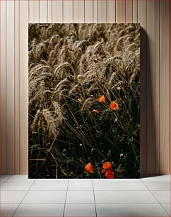 Πίνακας, Wheat Field with Poppies Σιταροχώραφος με παπαρούνες