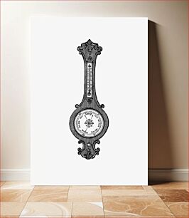 Πίνακας, Wheel barometer from The Colliery Manager's Handbook... Fourth Edition, Revised And Enlarged published by Crosby Lockwood & Son (1898). Origin