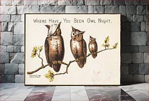 Πίνακας, Where have you been owl night