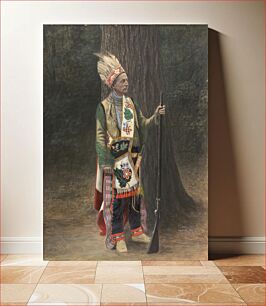 Πίνακας, White Man in Chippewa Costume, George Prince