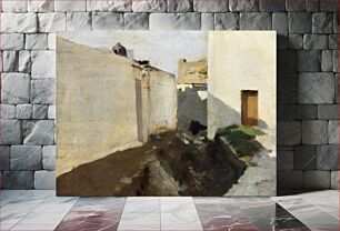 Πίνακας, White Walls in Sunlight, Morocco (ca. 1879–1880) by John Singer Sargent