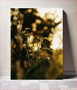 Πίνακας, Wildflowers at Sunset Αγριολούλουδα στο ηλιοβασίλεμα