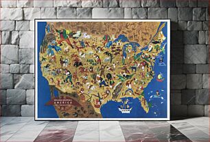 Πίνακας, William Gropper's America, its folklore