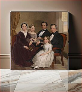 Πίνακας, William Jervis Hough and Family, J. Brayton Wilcox