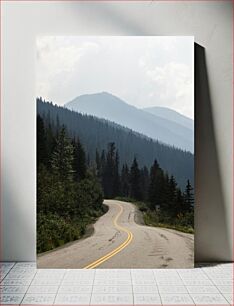 Πίνακας, Winding Mountain Road Ελικοειδής Ορεινός Δρόμος