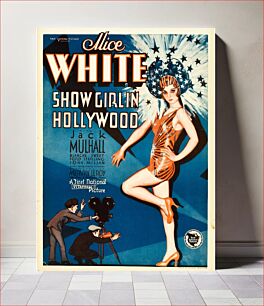 Πίνακας, Window poster from the 1930 film Showgirl in Hollywood