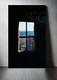 Πίνακας, Window View of the City Παράθυρο Άποψη της πόλης