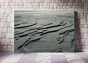 Πίνακας, Windswept Snow Patterns Ανεμοδαρμένα μοτίβα χιονιού