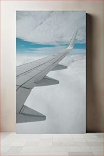 Πίνακας, Wing of an Airplane Above the Clouds Πτέρυγα ενός αεροπλάνου πάνω από τα σύννεφα