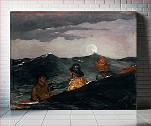 Πίνακας, Winslow Homer - Kissing the Moon