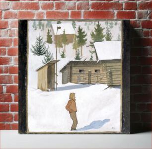 Πίνακας, Winter, by Hugo Simberg