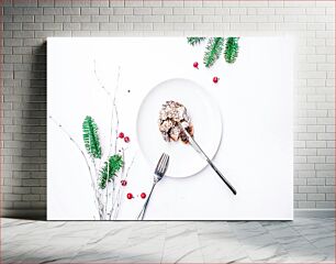 Πίνακας, Winter Dessert Χειμωνιάτικο Επιδόρπιο