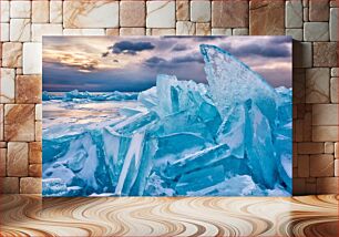 Πίνακας, Winter Ice Formation Χειμερινός σχηματισμός πάγου