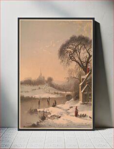Πίνακας, Winter / J. Morviller ; after J. Morviller, original in posssession of the Publishers