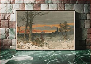 Πίνακας, Winter / JMazzanovich ; by J. Mazzanovich