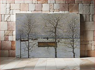 Πίνακας, Winter landscape, 1935, Vilho Lampi