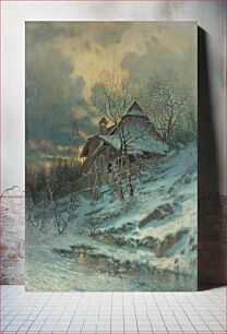 Πίνακας, Winter motif, Vojtech Angyal