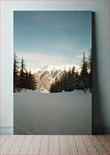 Πίνακας, Winter Mountain Landscape Χειμερινό Ορεινό Τοπίο