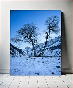 Πίνακας, Winter Scenery Χειμερινό τοπίο