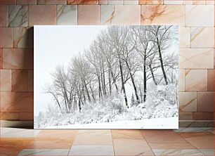 Πίνακας, Winter Wonderland Trees Δέντρα της Χειμερινής Χώρας των Θαυμάτων