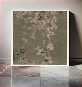 Πίνακας, Wisteria blossoms, Honami Koetsu
