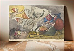 Πίνακας, Witches in a Hayloft