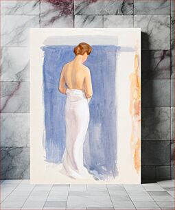 Πίνακας, Woman 1906 - 1907part of a sketchbook by Eero Järnefelt