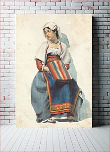 Πίνακας, Woman from dalmatia ii., Vojtech Klimkovič