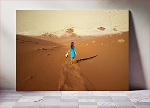 Πίνακας, Woman in Desert Γυναίκα στην έρημο