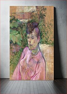 Πίνακας, Woman in the Garden of Monsieur Forest (ca. 1889–1891) by Henri de Toulouse–Lautrec