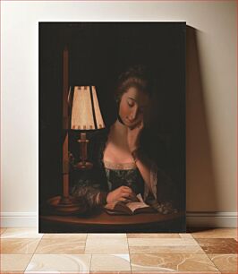 Πίνακας, Woman Reading by a Paper-Bell Shade